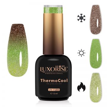 Oja Semipermanenta Termica 3 Culori LUXORISE ThermoCool - Serene Mind 10ml