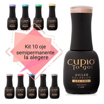 Cupio Kit 10 Oje Semipermanente
