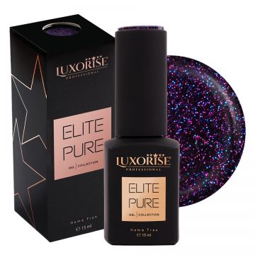 Oja Semipermanenta Hema Free LUXORISE ELITE PURE- Plush Plum, 15ml