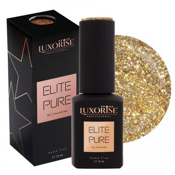 Oja Semipermanenta Hema Free LUXORISE ELITE PURE- Regal Gold, 15ml