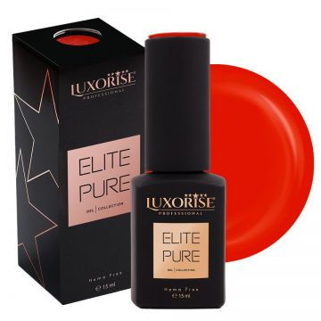 Oja Semipermanenta Hema Free LUXORISE ELITE PURE- Scarlet Velocity, 15ml