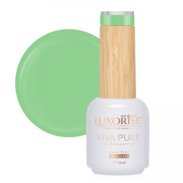 Oja Semipermanenta Hema Free Viva Pure LUXORISE - Gentle Jade 10ml