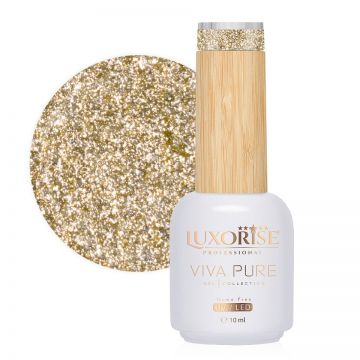 Oja Semipermanenta Hema Free Viva Pure LUXORISE - Pure Gold 10ml