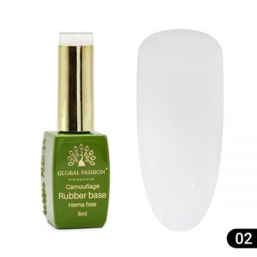 Bază de unghii Camouflage, 02, fără Hema, 8 ml