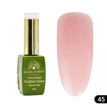 Bază de unghii Camouflage, fără Hema, 8 ml 45