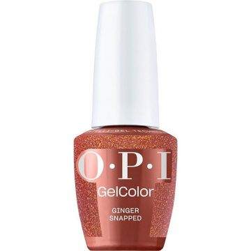 Lac de Unghii Semipermanent Hema-Free - OPI Gel Color, Good Enough To Treat Collection, nuanta Ginger Snapped, 15 ml