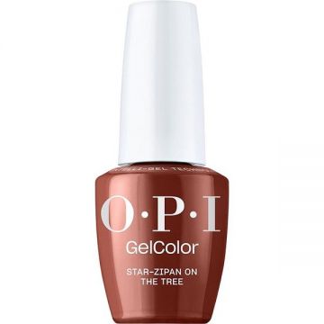 Lac de Unghii Semipermanent Hema-Free - OPI Gel Color, Good Enough To Treat Collection, nuanta Star-zipan on the Tree, 15 ml