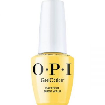 Lac de Unghii Semipermanent Hema-Free - OPI Gel Color, Make 'Em Jelly Collection, nuanta Daffodil Duck Walk, 15 ml Lac de Unghii Semipermanent Hema-Free - OPI Gel Color, Make 'Em Jelly Collection, nuanta Daffodil Duck Walk, 15 ml