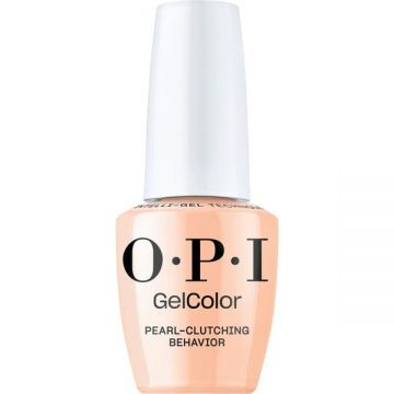 Lac de Unghii Semipermanent Hema-Free - OPI Gel Color, Make 'Em Jelly Collection, nuanta Pearl Clutching Behavior, 15 ml