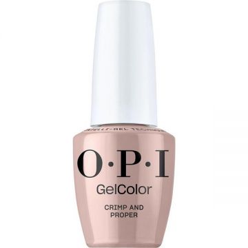 Lac de Unghii Semipermanent Hema-Free - OPI Gel Color, Mani-tude Collection, nuanta Crimp and Proper, 15 ml