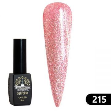 Oja semipermanenta BLACK ELITE, Global Fashion 8 ml, 215
