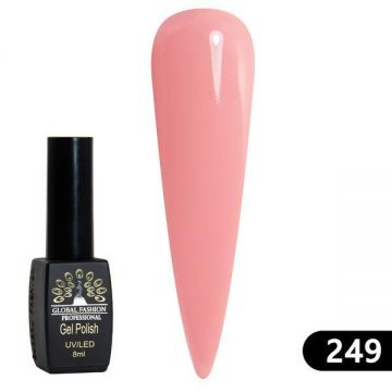 Oja semipermanenta Black Elite, Global Fashion 8 ml, 249