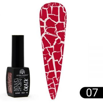 Oja semipermanenta Crack, Global Fashion 8 ml, 07