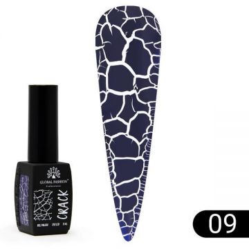 Oja semipermanenta Crack, Global Fashion 8 ml, 09