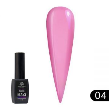 Ojă semipermanentă cu efect de vitraliu Global Fashion 8 ml, Tinted Glass 04