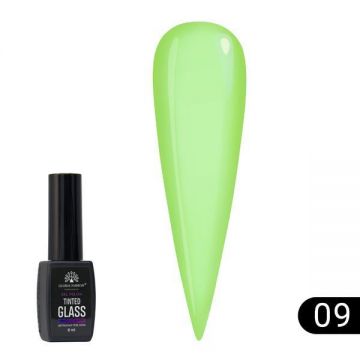 Ojă semipermanentă cu efect de vitraliu Global Fashion 8ml, Tinted Glass 09, 8 ml