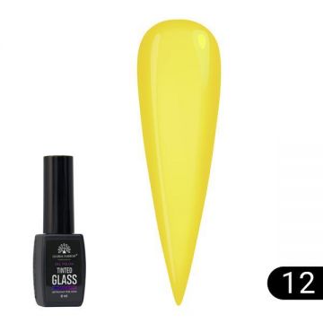 Ojă semipermanentă cu efect de vitraliu Global Fashion 8ml, Tinted Glass 12
