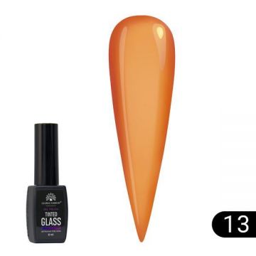 Ojă semipermanentă cu efect de vitraliu Global Fashion 8ml, Tinted Glass 13