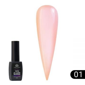 Ojă semipermanentă cu efect de vitraliu Global Fashion, Tinted Glass 01, 8 ml