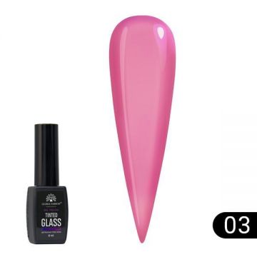 Ojă semipermanentă cu efect de vitraliu Global Fashion, Tinted Glass 03, 8 ml