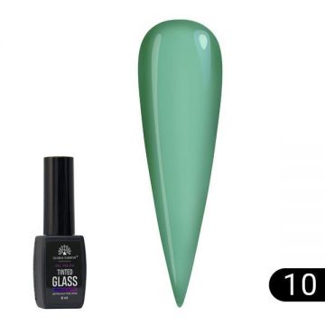 Ojă semipermanentă cu efect de vitraliu Global Fashion, Tinted Glass 10, 8 ml