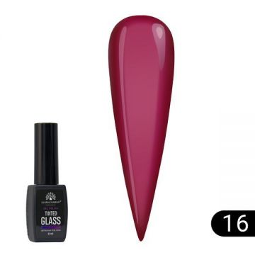 Ojă semipermanentă cu efect de vitraliu Global Fashion, Tinted Glass 16, 8 ml