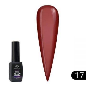 Ojă semipermanentă cu efect de vitraliu Global Fashion, Tinted Glass 17, 8 ml