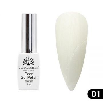 Oja semipermanentă Pearl 8 ml, 01