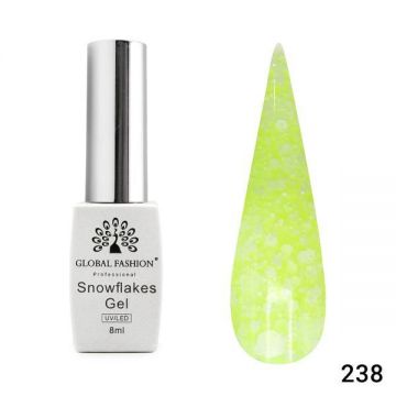 Oja semipermanenta Snowflakes 8 ml, 238