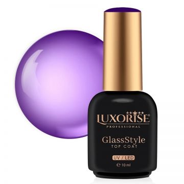 Top Coat LUXORISE GlassStyle - Violet Wonder 10ml