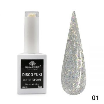 Top fără strat lipicios, Disco Yuki 15 ml, 01