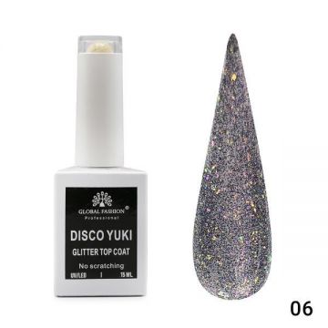 Top fără strat lipicios, Disco Yuki 15 ml, 06