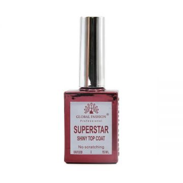 Top pentru unghii Superstar Shiny, Global Fashion, 15 ml