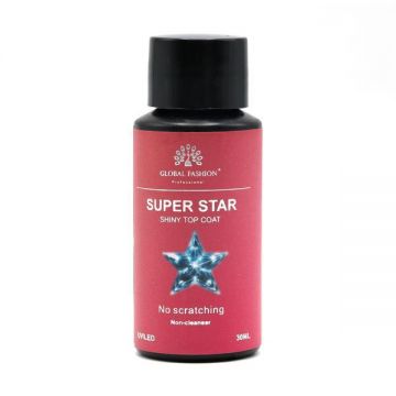 Top pentru unghii Superstar Shiny, Global Fashion, 30 ml