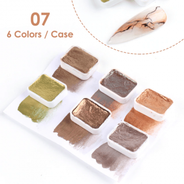 Acuarele set 6 culori- AQ7 - AQ7 - Everin.ro