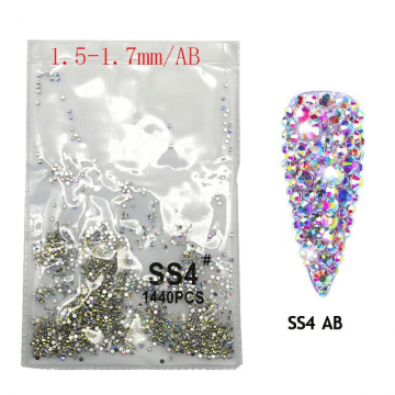 CRISTALE AB CU REFLEXII SS4 APROX. 1440BUC. - SS4AB1440 - Everin.ro