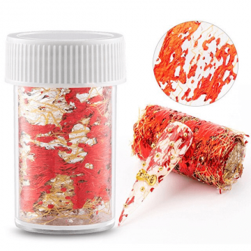 Foita decor unghii 4x50cm. Q001 - Q001 - Everin.ro