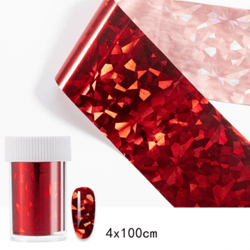 FOLIE DE TRANSFER HOLOGRAPHIC 4X100CM BP-57 - BP57 - Everin.ro