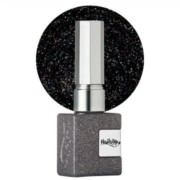 Oja Semipermanenta NAILSUP Infinity Silver cu Sclipici 046 Oja Semipermanenta NAILSUP Infinity Silver cu Sclipici 046