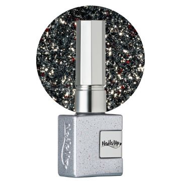 Oja Semipermanenta NAILSUP Infinity Silver cu Sclipici 048 Oja Semipermanenta NAILSUP Infinity Silver cu Sclipici 048