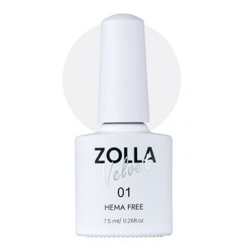 Oja semipermanenta  Zolla Velvet Hema Free 01