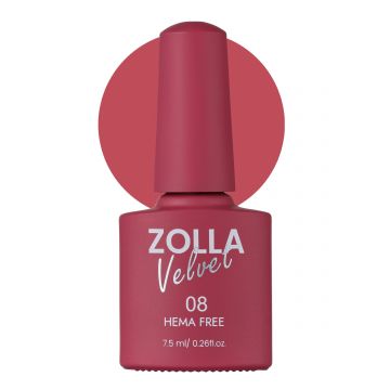 Oja semipermanenta  Zolla Velvet Hema Free 08