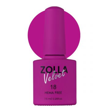 Oja semipermanenta  Zolla Velvet Hema Free 18