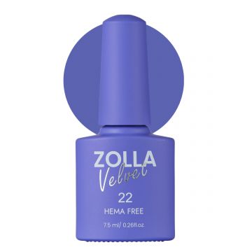 Oja semipermanenta  Zolla Velvet Hema Free 22