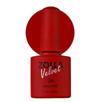 Oja semipermanenta  Zolla Velvet Hema Free 34