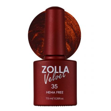 Oja semipermanenta  Zolla Velvet Hema Free 35