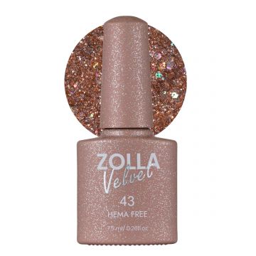 Oja semipermanenta  Zolla Velvet Hema Free 43