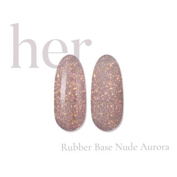 Rubber Base Coat HER Nude Aurora 12ml