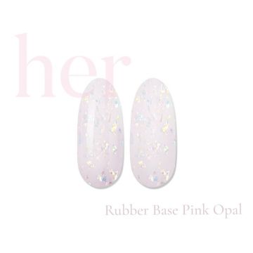 Rubber Base Coat HER Pink Opal 12ml