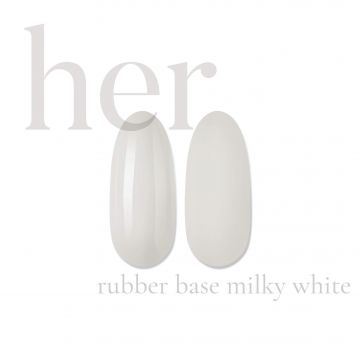 Rubber Base HER Milky White